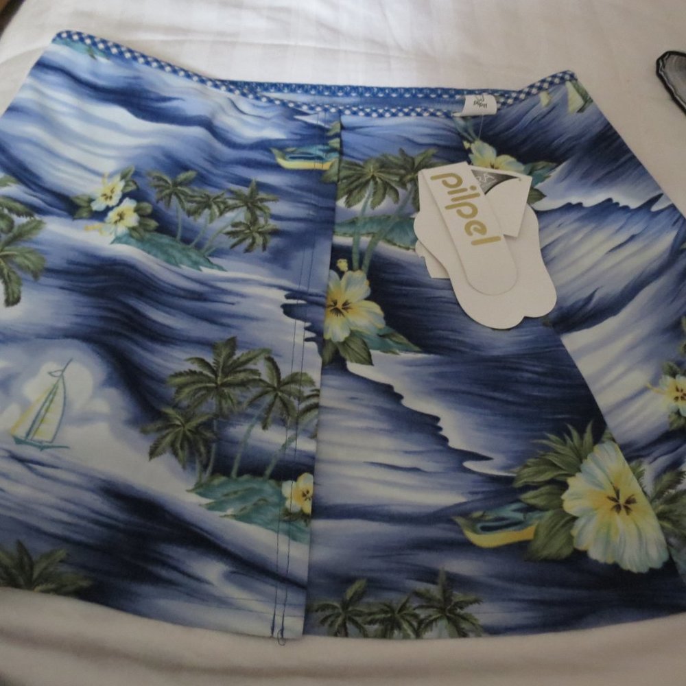 PILPEL SWIM BOTTOM CONTEMPOARY LARGE skirted